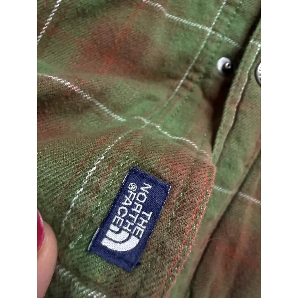 The North Face Campshire Plaid Flannel Insulated Shirt Jacket Shacket Men's XL